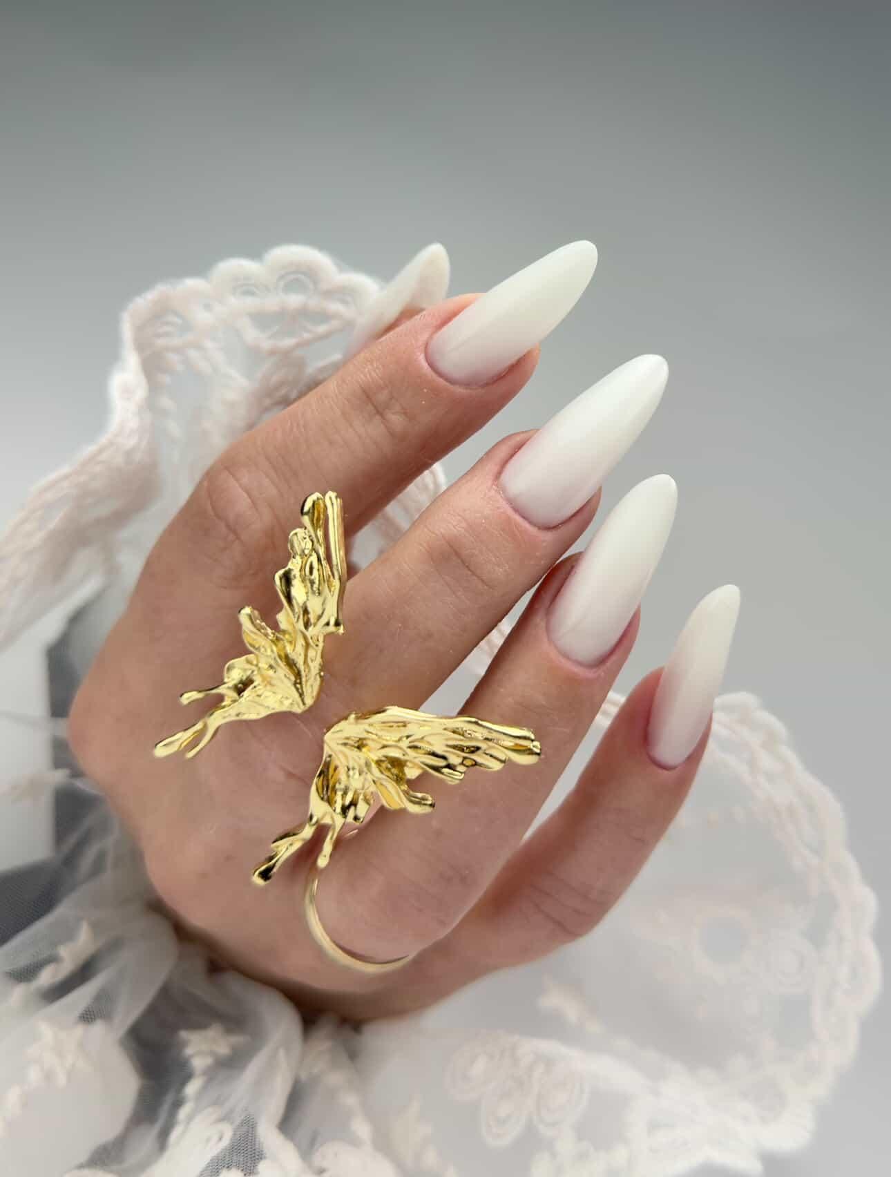 Premium Line Builder Gel MILKY WHITE - obrazek 3